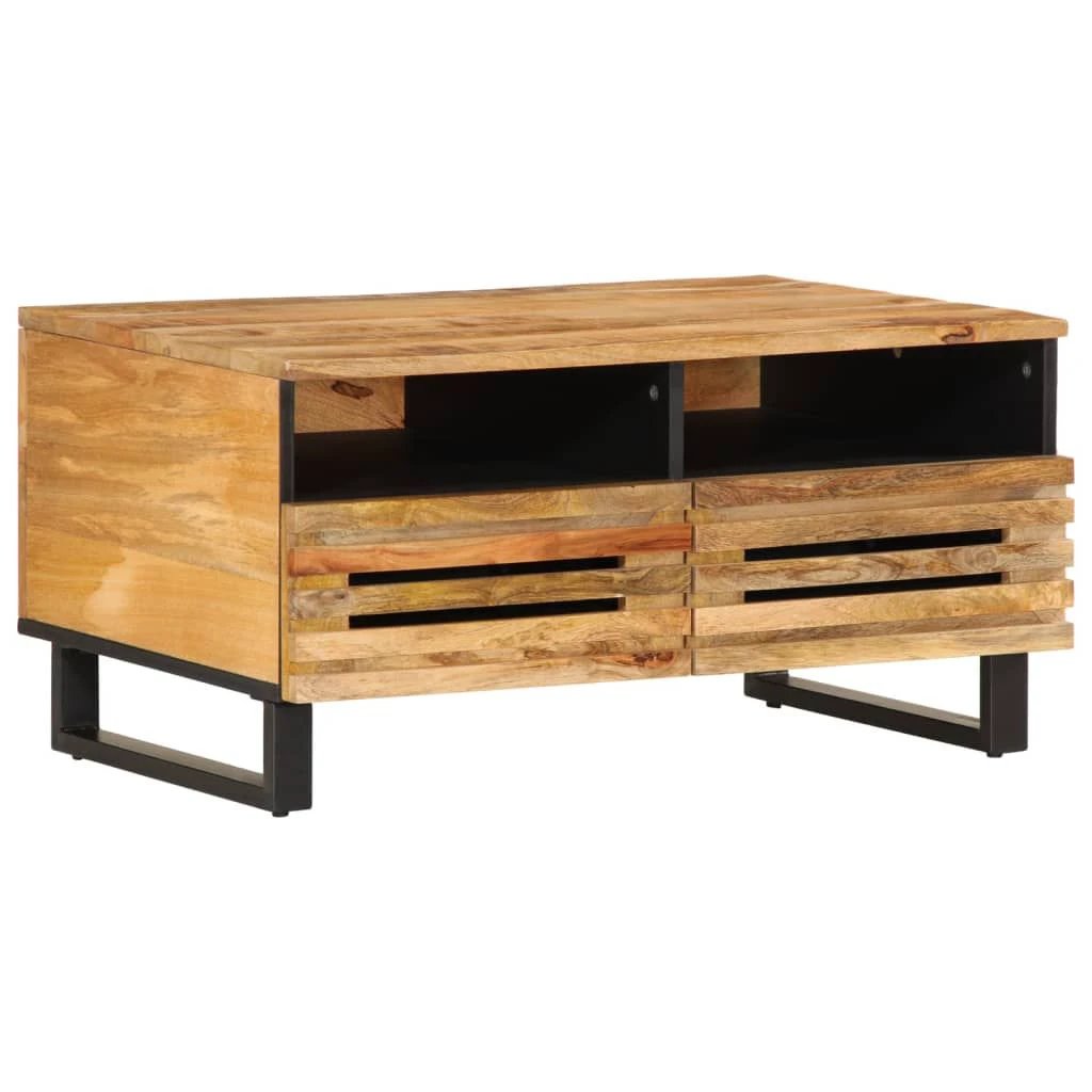 VidaXL Coffee Table 80x55x40 cm Solid Mango Wood Lounge by vidaXL