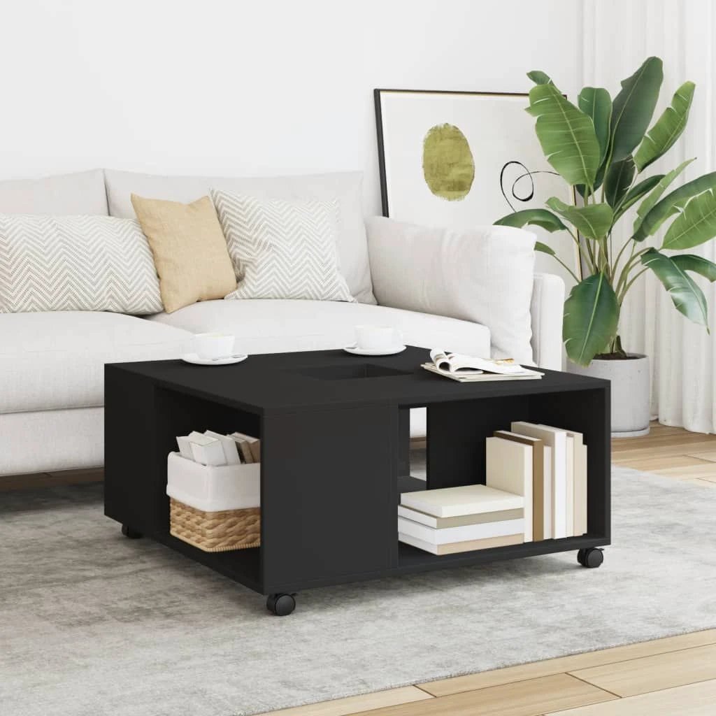 VidaXL Coffee Table 80x80x40 cm Engineered Wood Living Room by vidaXL