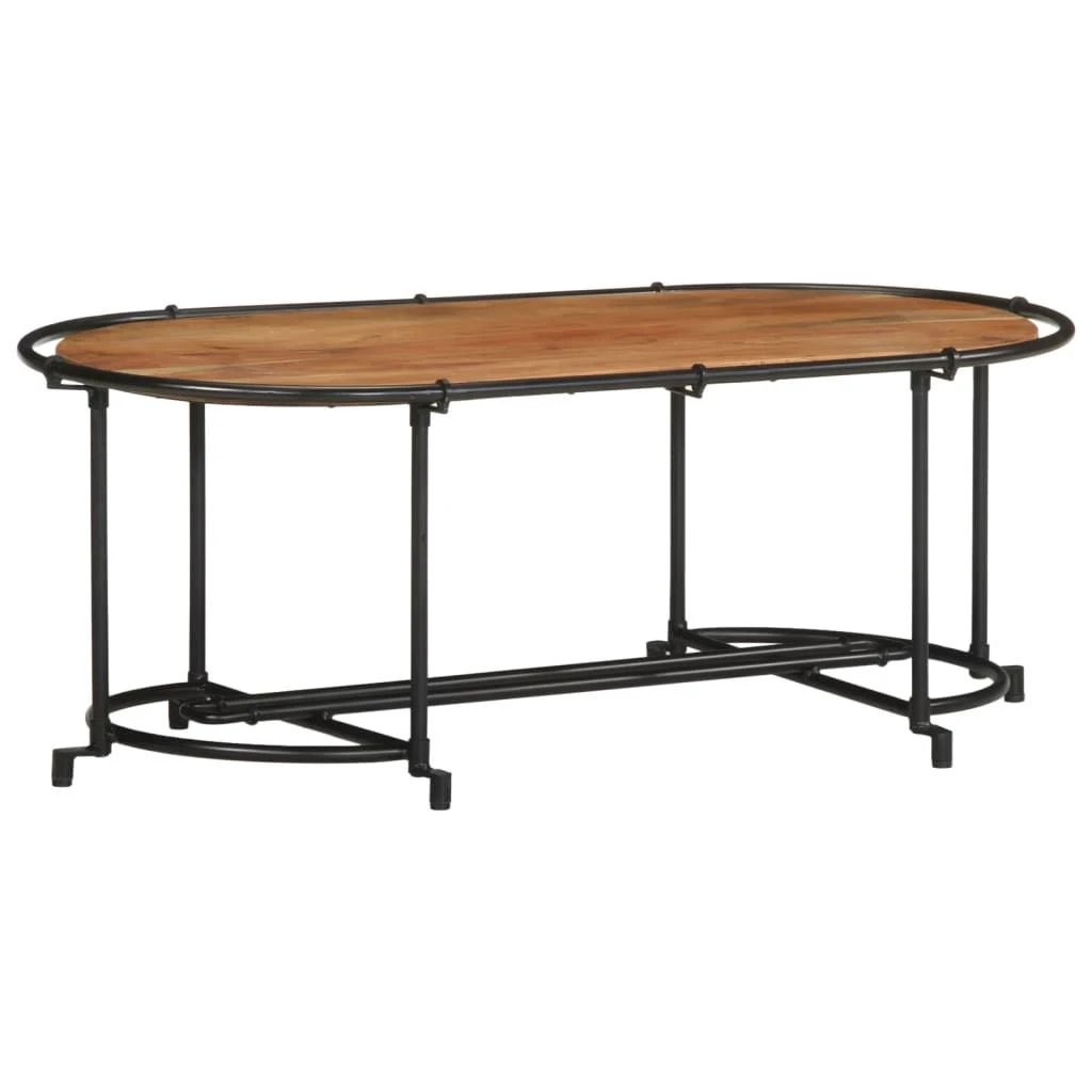 vidaXL VidaXL Coffee Table 110x55x40cm Solid Acacia Wood LivingRoom - Coffee Table
