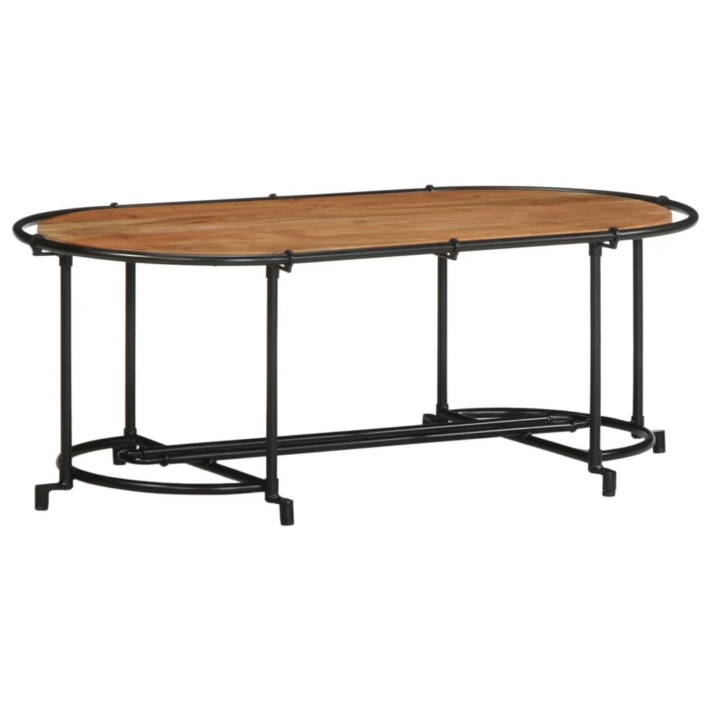 vidaXL VidaXL Coffee Table 110x55x40cm Solid Acacia Wood LivingRoom - Coffee Table