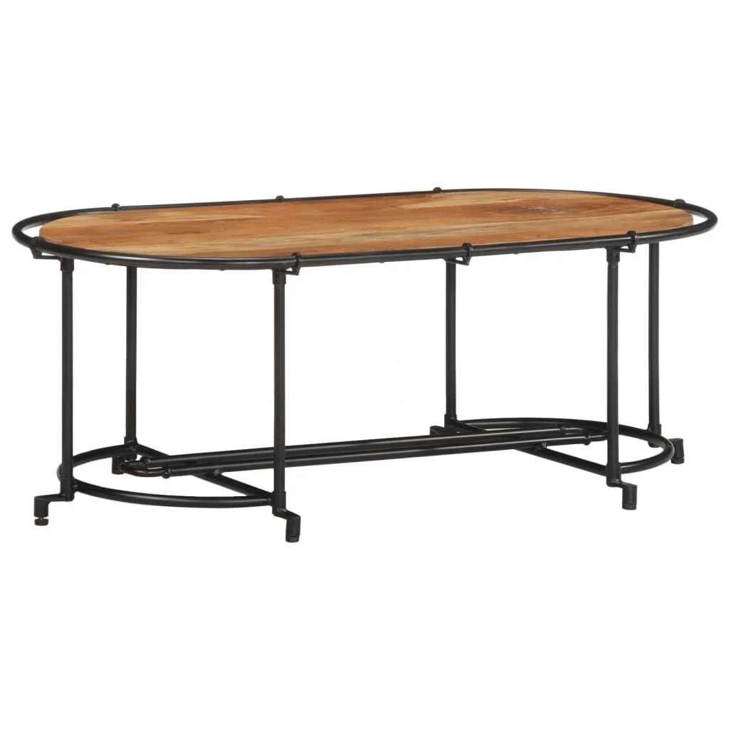 vidaXL VidaXL Coffee Table 110x55x40cm Solid Acacia Wood LivingRoom - Coffee Table