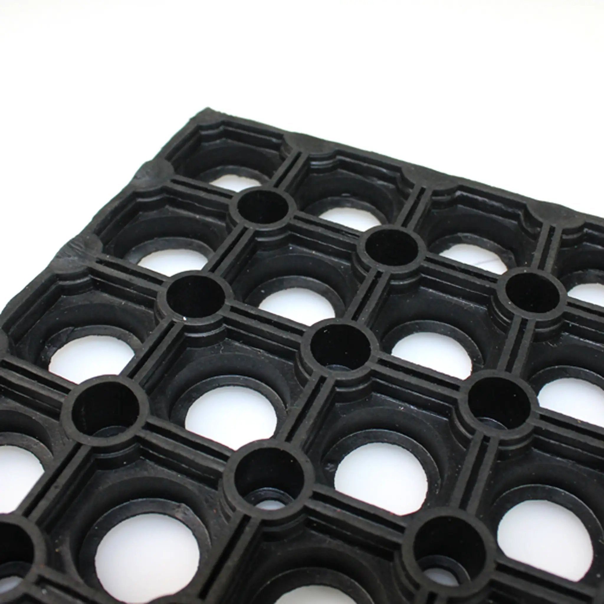 Floortex® Doortex® Octomat Black All-Weather Heavy Duty Outdoor Entrance mat - Rug