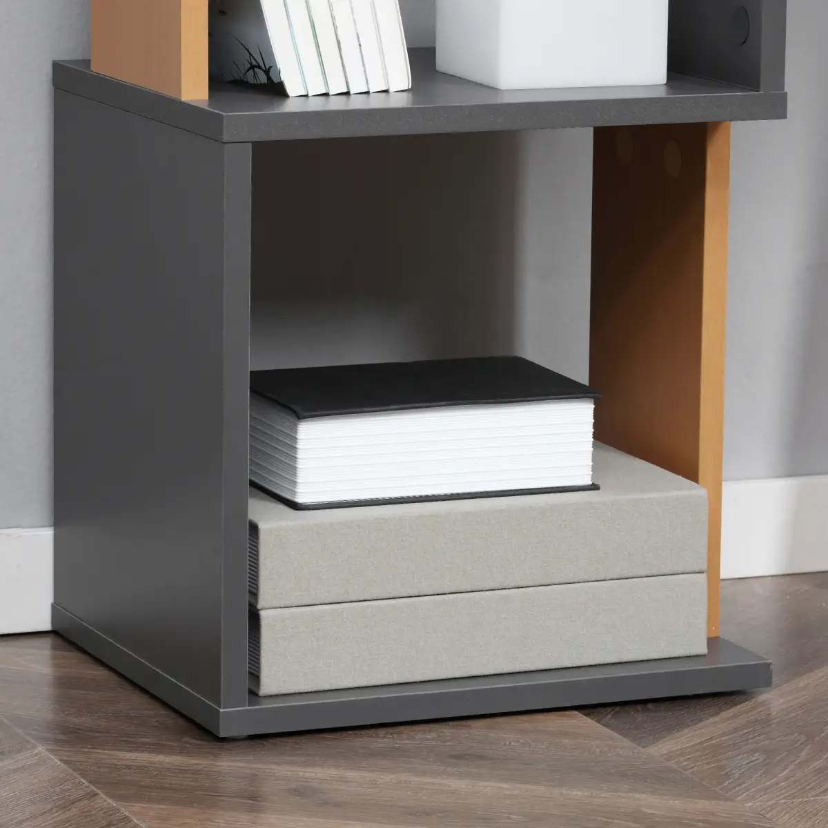 HOMCOM HOMCOM 5-Tier Bookshelf Freestanding Bookcase Storage Shelves - Bookcase