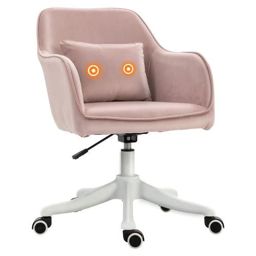 Vinsetto Office Chair with Adjustable Height and USB Powered Vibration Massage for Comfortable Home Office Use by Vinsetto