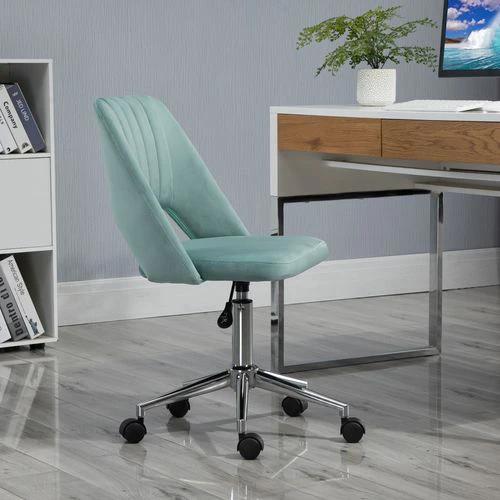 Vinsetto Vinsetto Mid-Back Swivel Office Chair with Adjustable Height and Armless Design for Home Office and Study Use - Office Chair