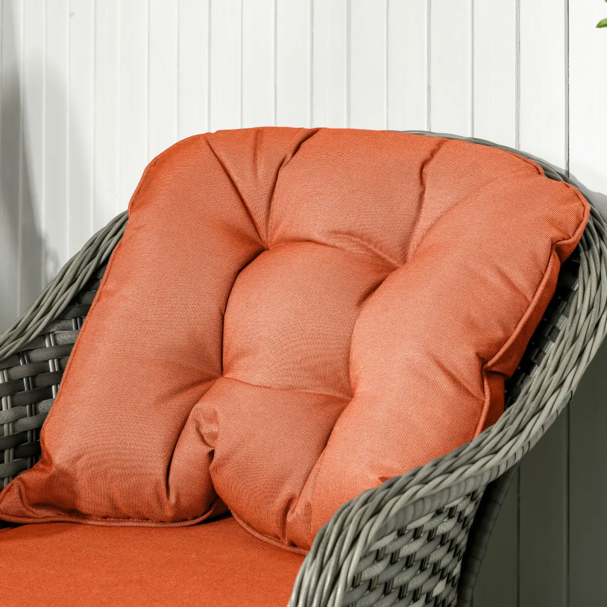 Outsunny Outsunny 4 Pieces Rattan Sofa Set Outdoor Conservatory Furniture with Cushions - Garden Sofa Sets