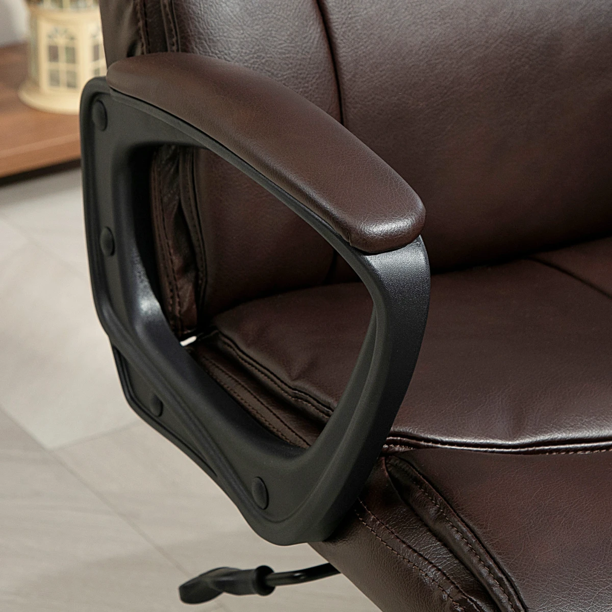 HOMCOM Desk Chair 95.5-105cm Tilt Home Office - Office Chair