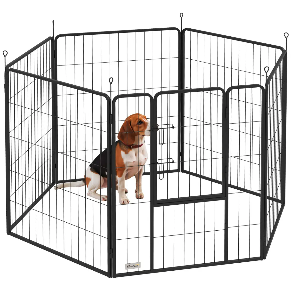PawHut Durable Portable Pet Enclosure - Versatile Indoor/Outdoor Use - Pet Playpen