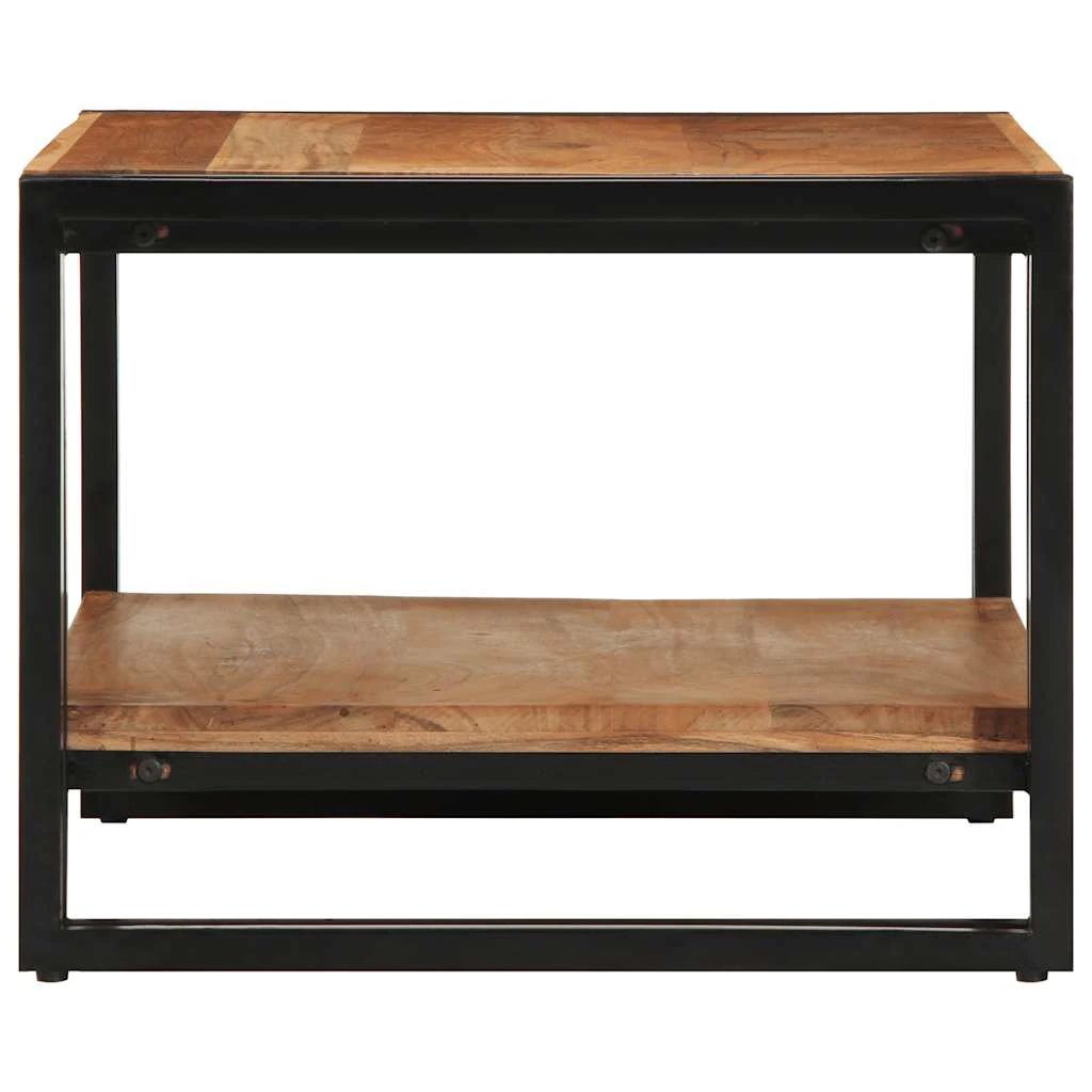 VidaXL Coffee Table 70x50x38 cm Solid Acacia Wood Durable Rustic Living Room Decor by vidaXL