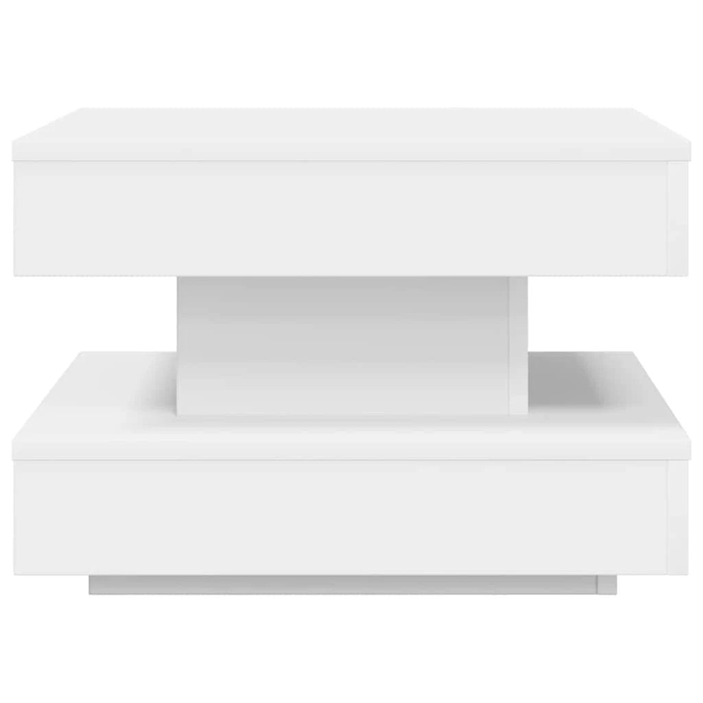 vidaXL VidaXL Coffee Table 50 By 50 By 34.5 Cm 360 Degree Rotatable For Modern Living Rooms - Coffee Table