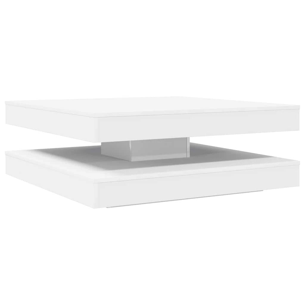 vidaXL Coffee Table 90x90x34.5 Cm 360 Degree Rotatable Modern Centerpiece For Living Room by vidaXL