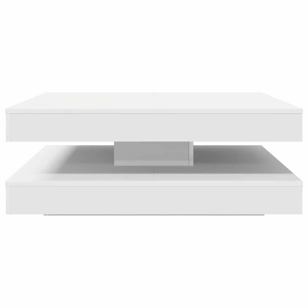 vidaXL Coffee Table 90x90x34.5 Cm 360 Degree Rotatable Modern Centerpiece For Living Room by vidaXL