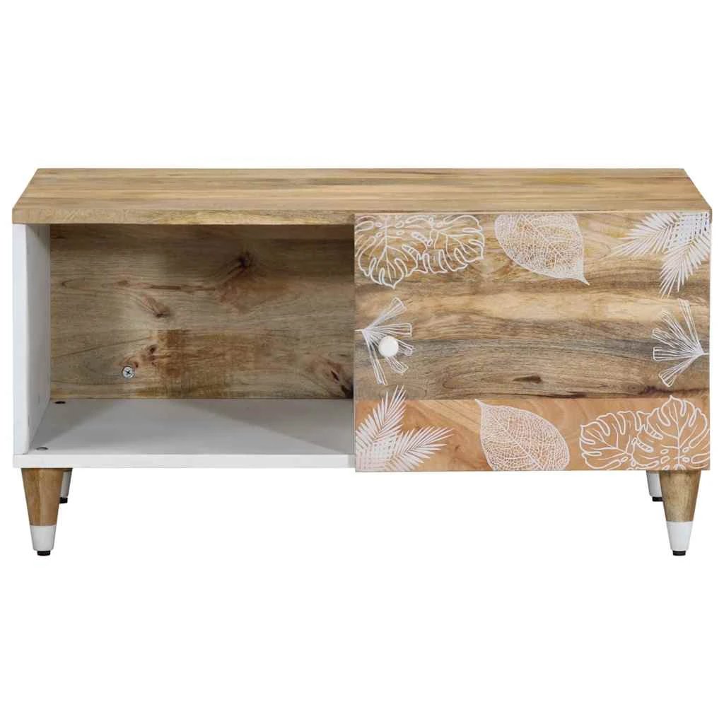 vidaXL Coffee Table 80x50x40 cm Solid Mango Wood by vidaXL