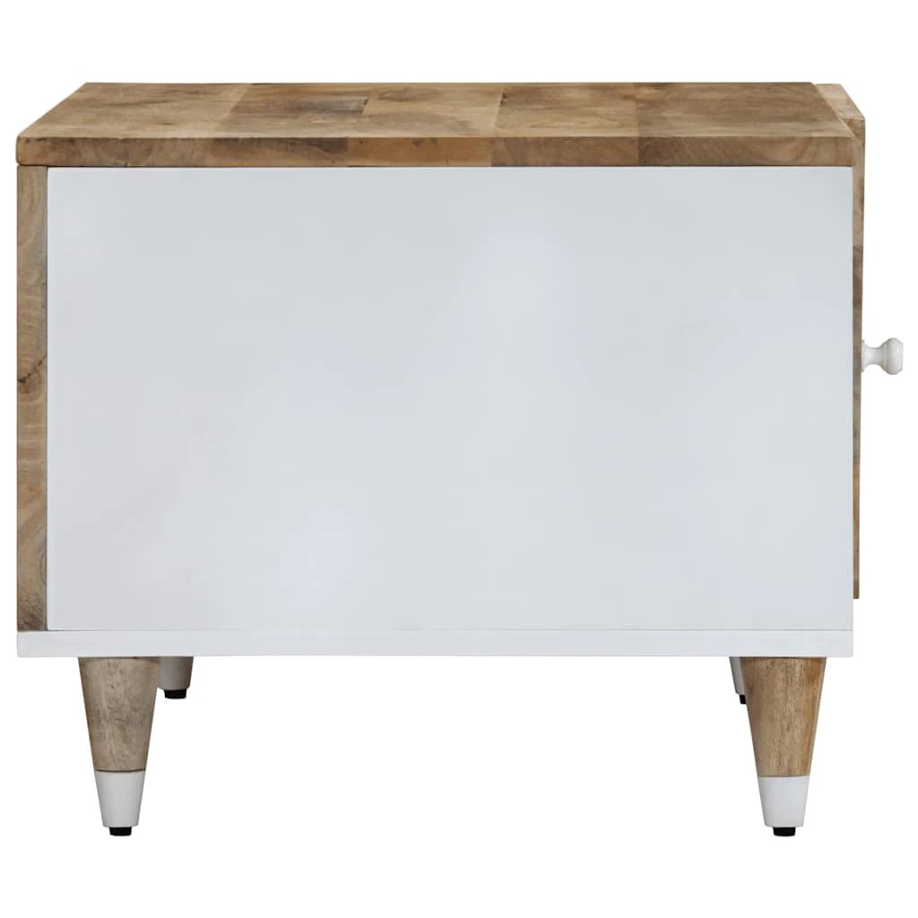 vidaXL Coffee Table 80x50x40 cm Solid Mango Wood by vidaXL