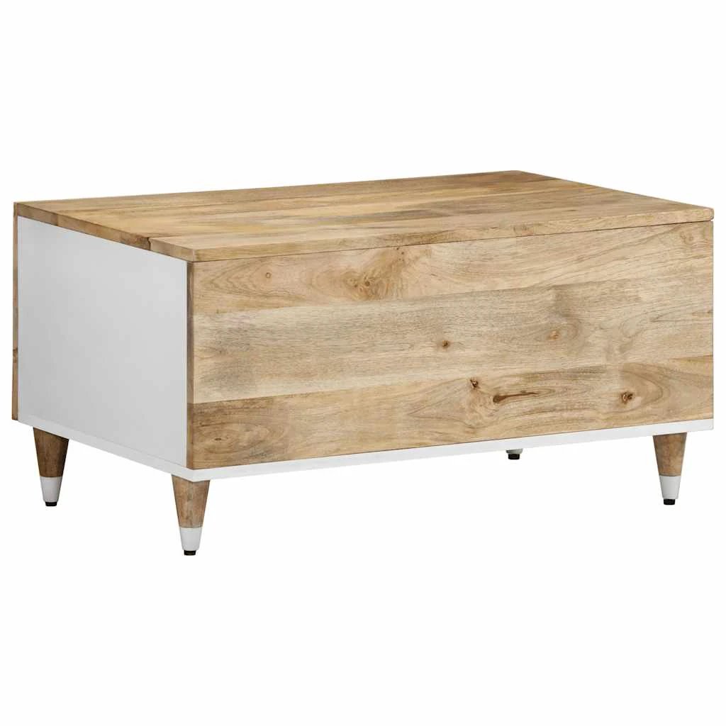 vidaXL Coffee Table 80x50x40 cm Solid Mango Wood by vidaXL