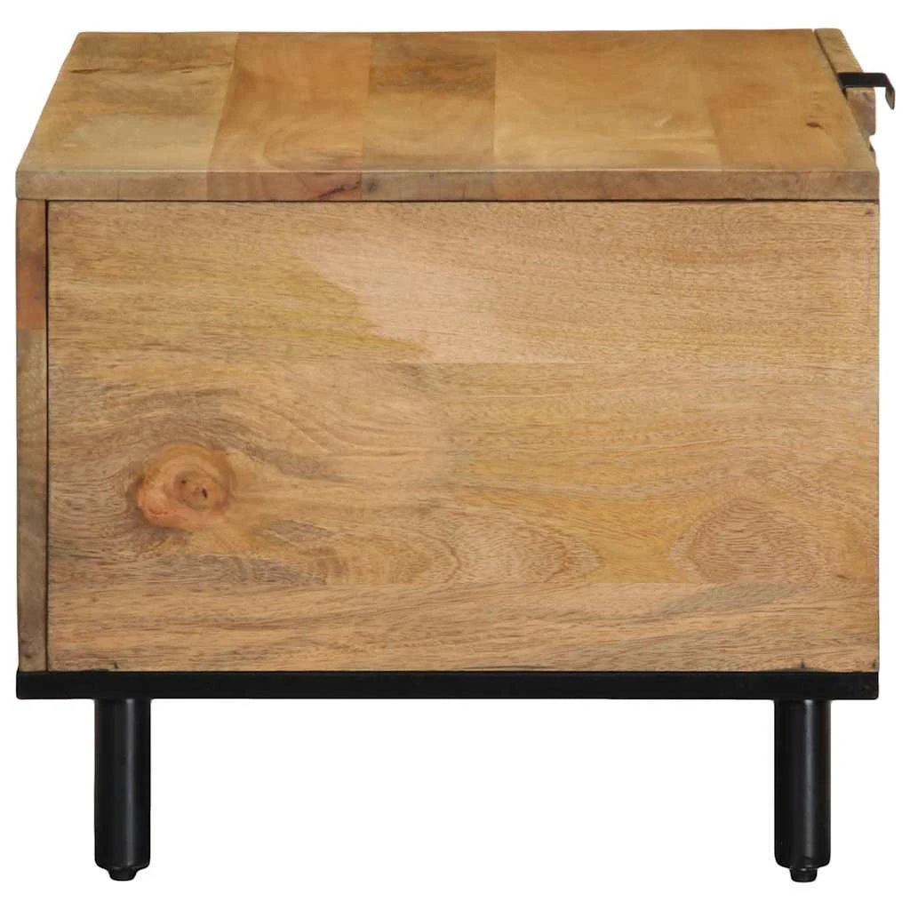 vidaXL VidaXL Coffee Table 80x50x40 cm Solid Mango Wood Durable Finish For Living Room - Coffee Table