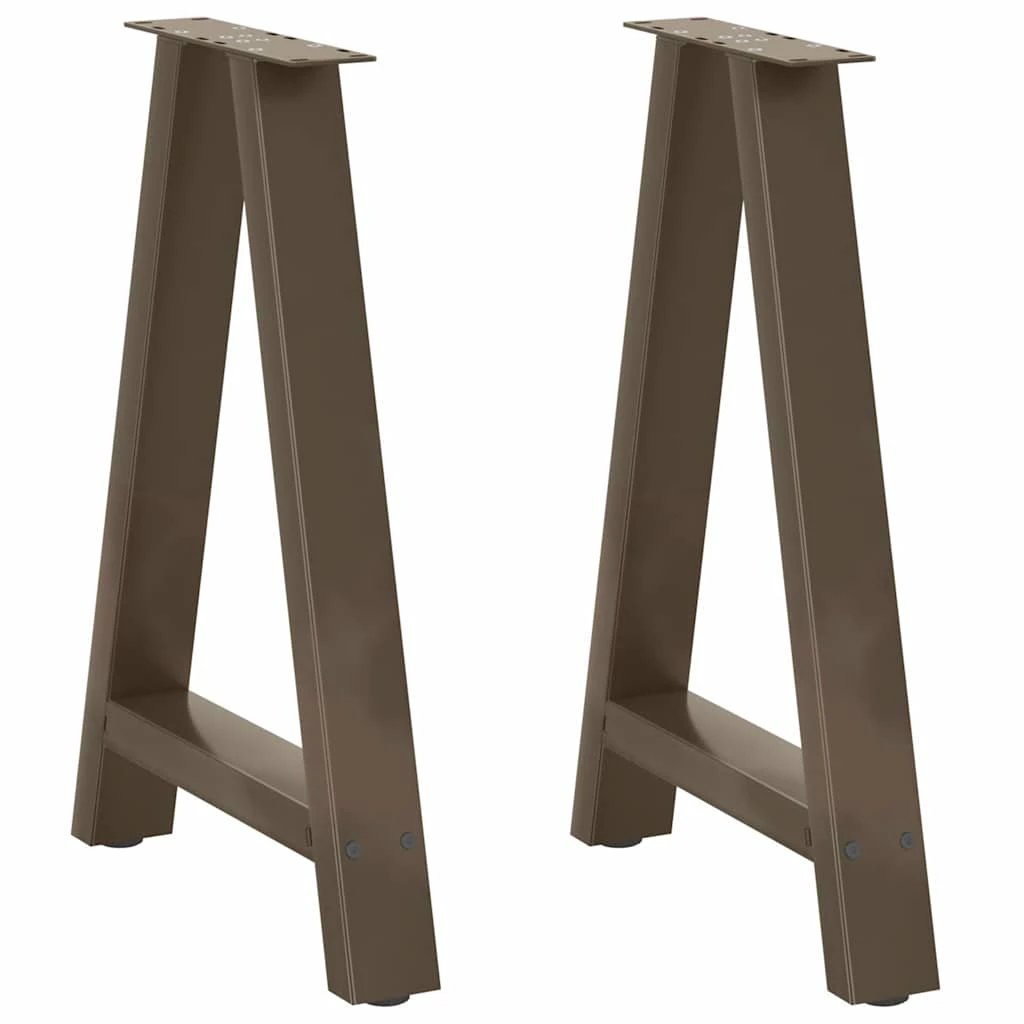 vidaXL VidaXL A-Shaped Table Legs 60x72-73cm Steel DIY - Coffee Table
