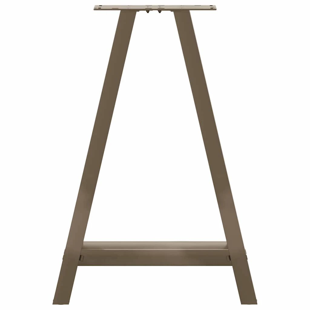 VidaXL A-Shaped Table Legs 60x72-73cm Steel DIY by vidaXL