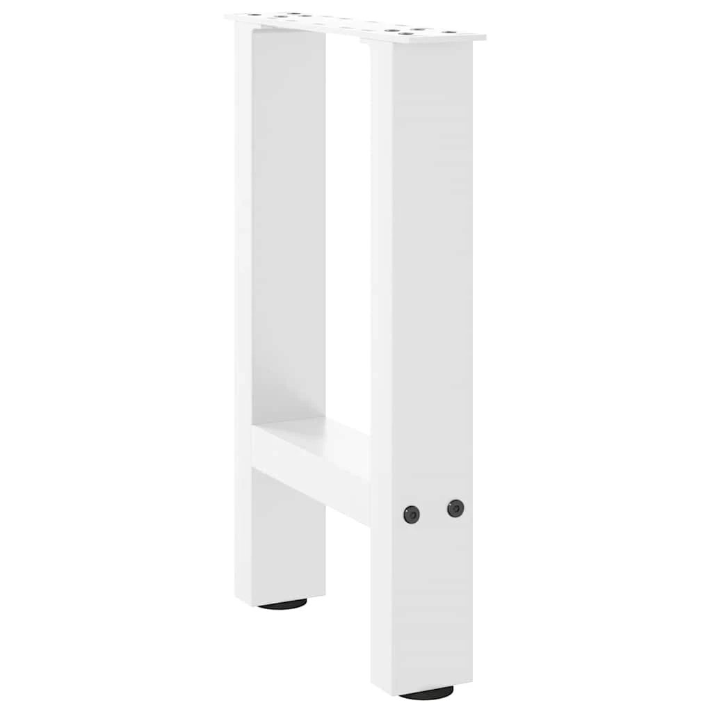 vidaXL VidaXL Coffee Table Legs 38x42-43 cm Powder Coated Steel Square Frame For DIY Tables - Coffee Table