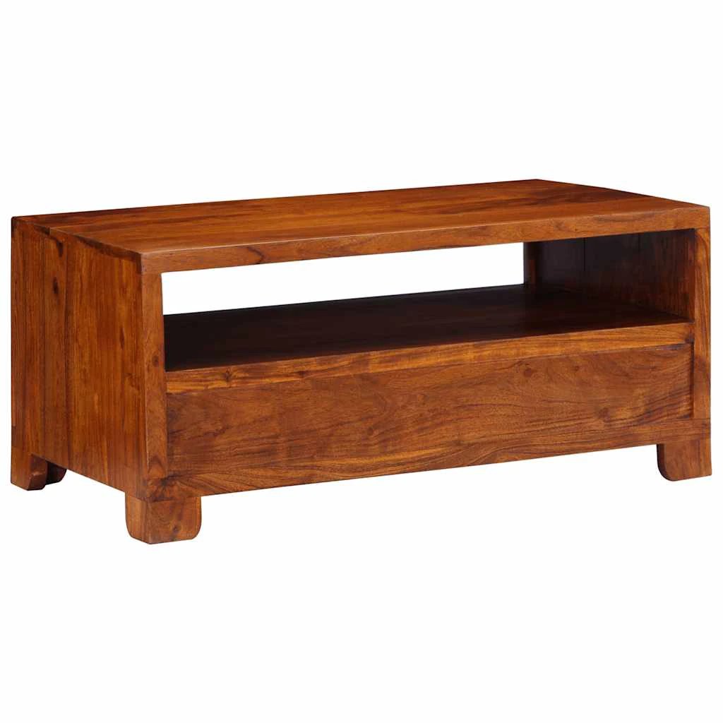 vidaXL vidaXL Coffee Table 90x50x40 cm Solid Acacia Wood - Coffee Table