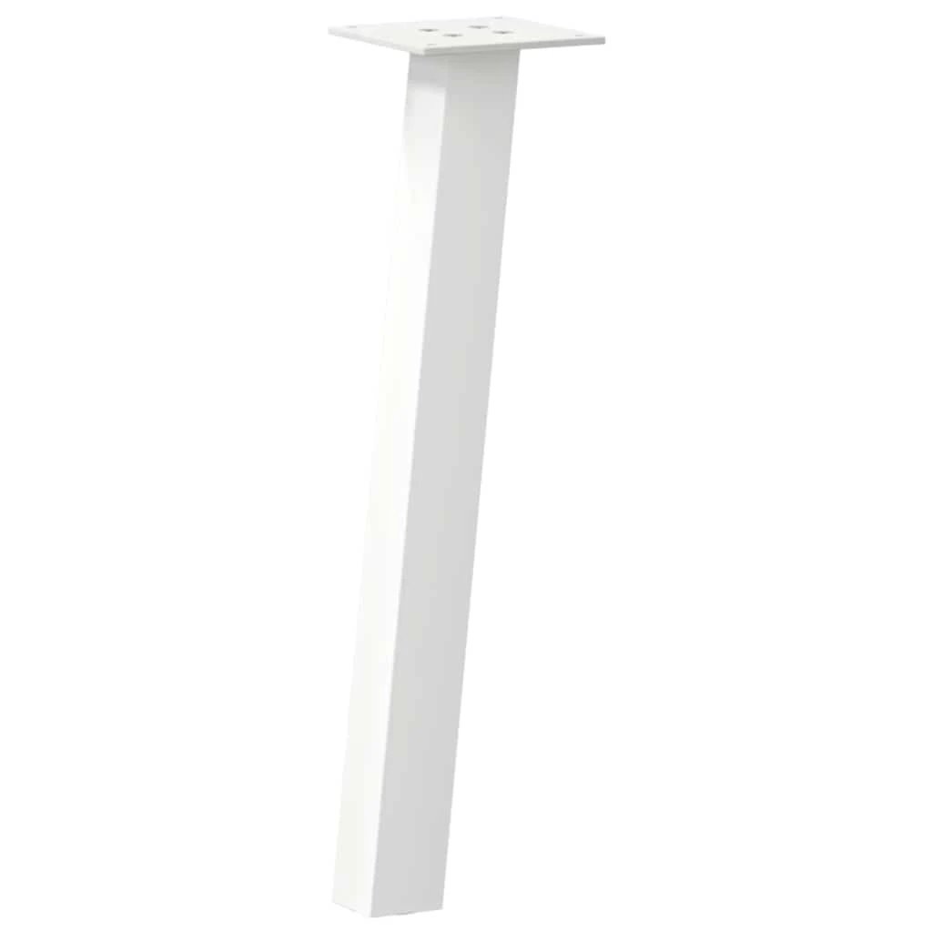 VidaXL Coffee Table Legs 42 Cm Powder Coated Steel Durable For DIY Furniture Easy Assembly by vidaXL