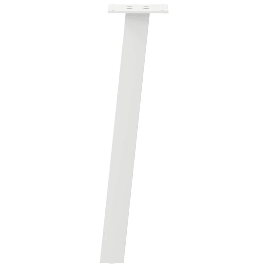 VidaXL Coffee Table Legs 42 Cm Powder Coated Steel Durable For DIY Furniture Easy Assembly by vidaXL