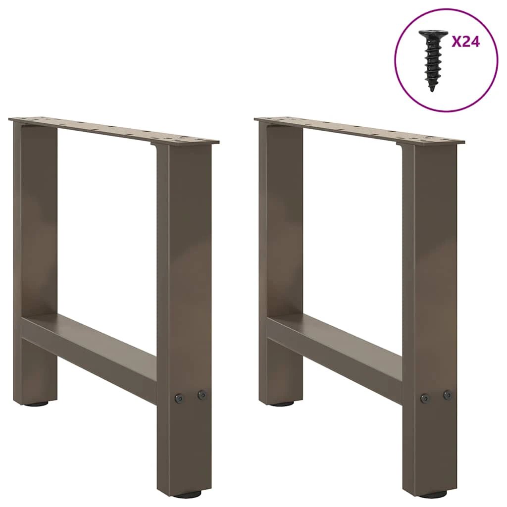VidaXL Coffee Table Legs 60x42-43cm Durable DIY by vidaXL