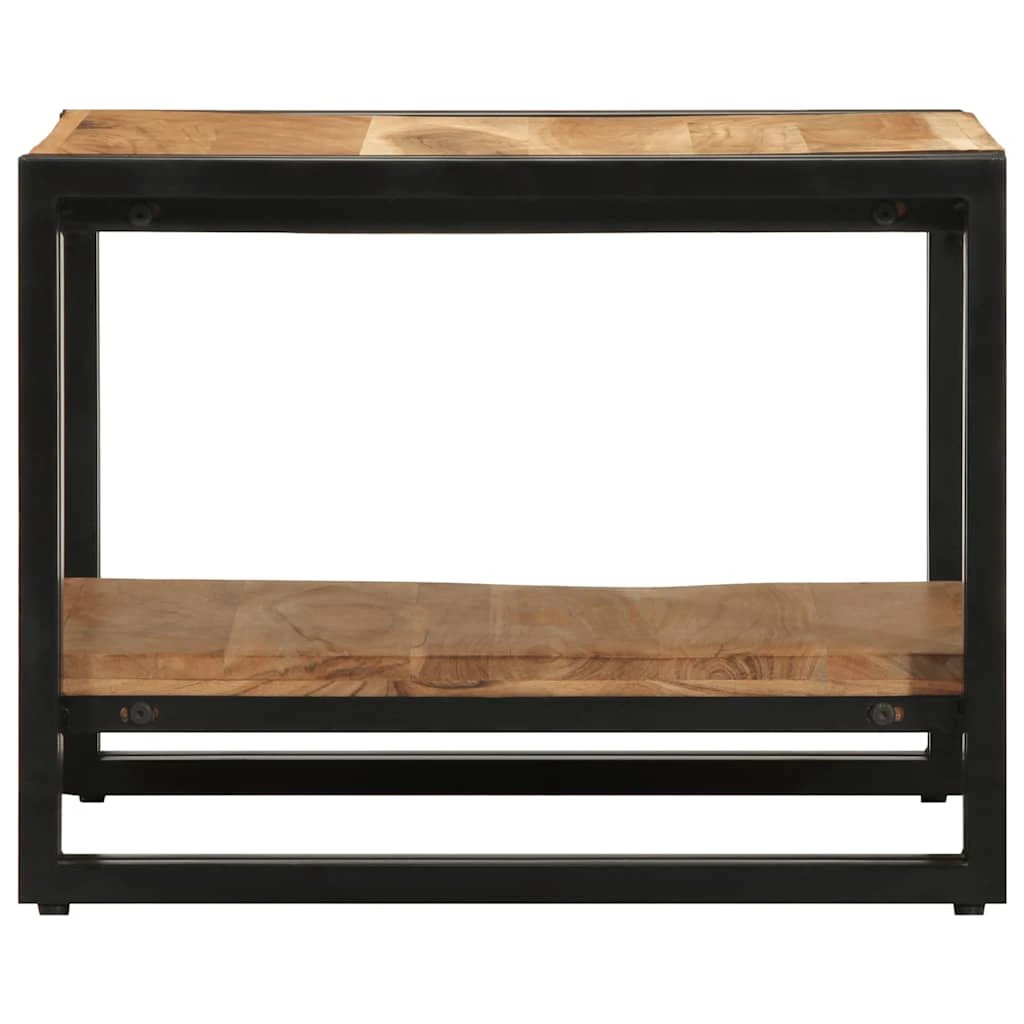 VidaXL Coffee Table 50x50x38 cm Solid Acacia Wood for Living Room Entertaining At Home by vidaXL
