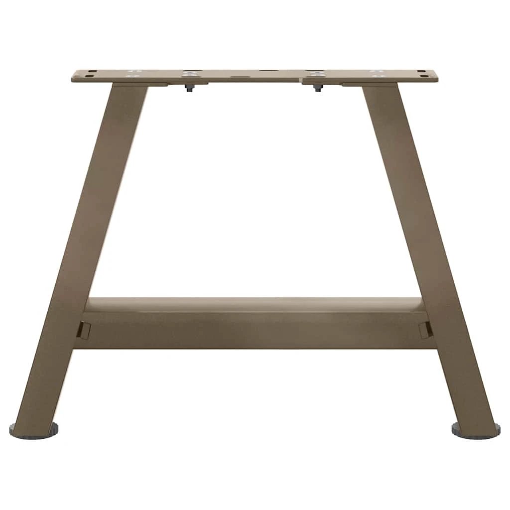 VidaXL A-Shaped Coffee Table Legs 40x30-31 cm Powder-Coated Steel For DIY Tables by vidaXL