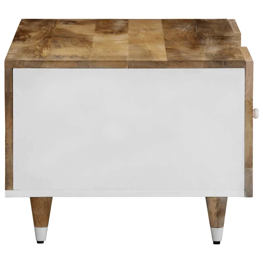 vidaXL VidaXL Coffee Table 100x54x40 Cm Solid Mango Wood Durable Handcrafted Living Room Decor - Coffee Table