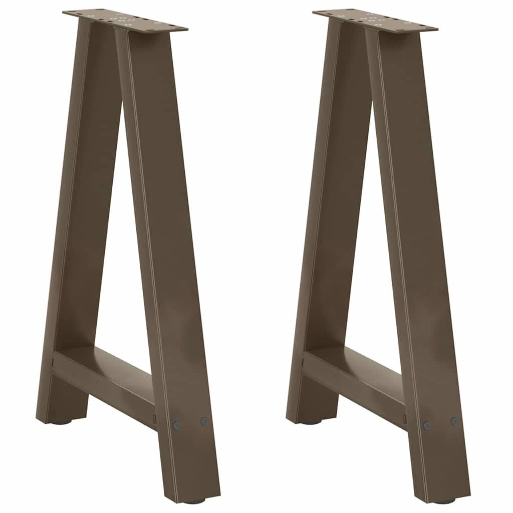 vidaXL vidaXL A-Frame Coffee Table Legs 50x72-73cm Steel - Coffee Table
