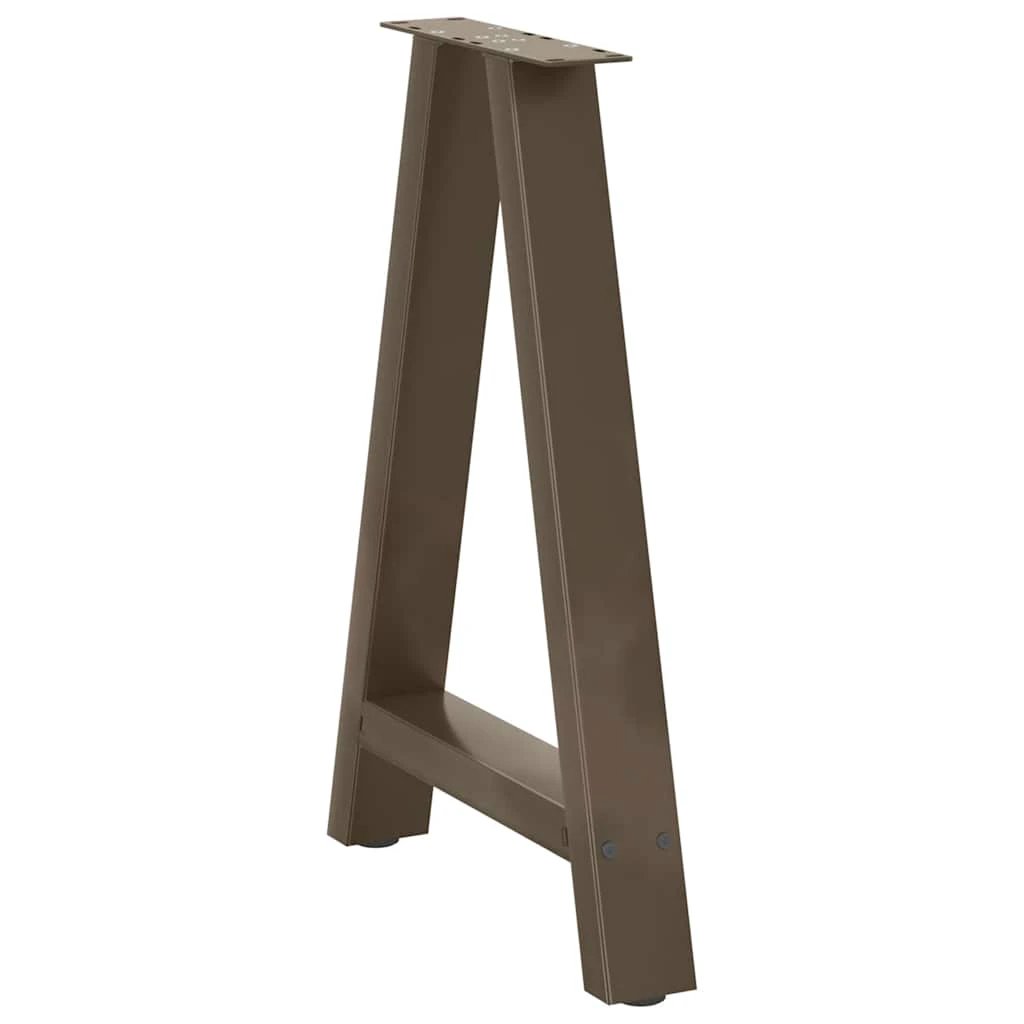 vidaXL vidaXL A-Frame Coffee Table Legs 50x72-73cm Steel - Coffee Table
