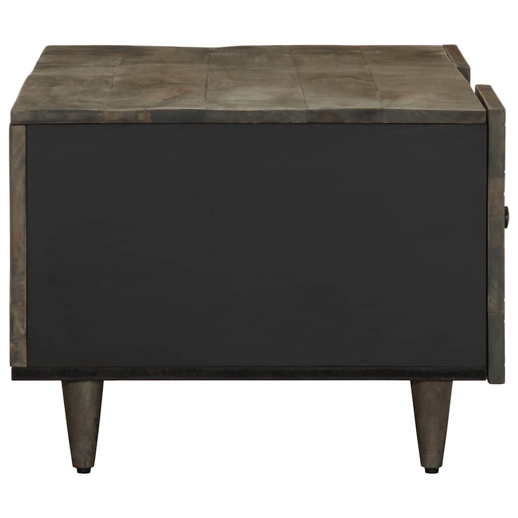 VidaXL Coffee Table 100x54x40 Cm Solid Mango Wood Rustic Finish For Living Room Decor by vidaXL