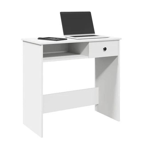 vidaXL Desk White 80x40x75 cm Engineered Wood by vidaXL
