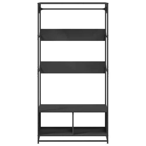 vidaXL Wardrobe Black 90x50x180 cm Engineered Wood by vidaXL