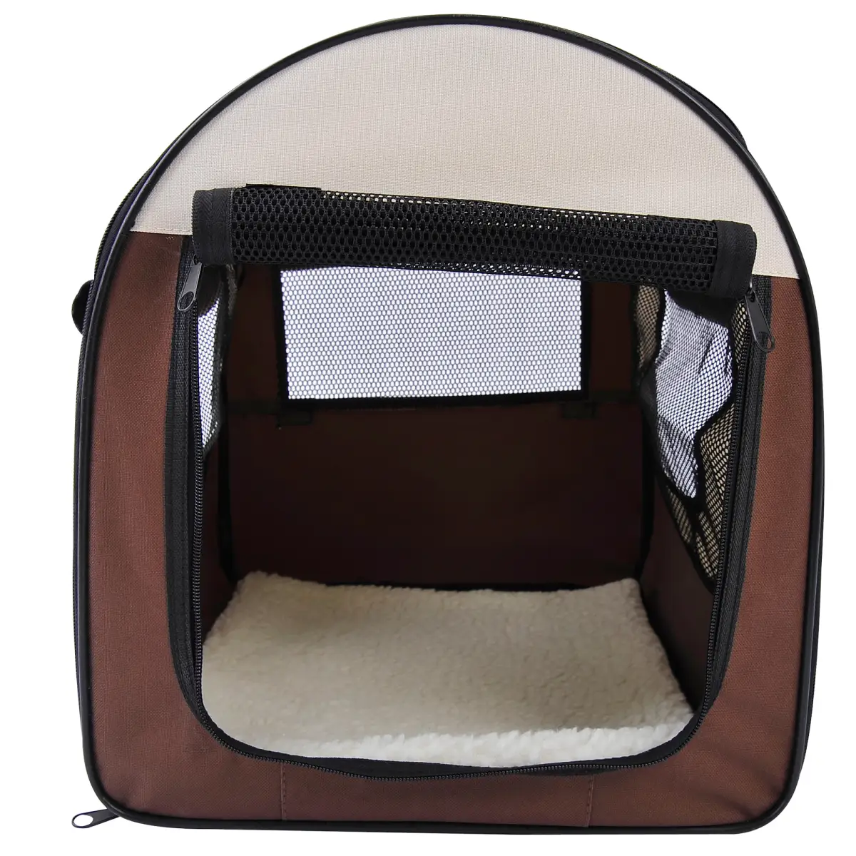 PawHut PawHut Folding Fabric Soft Pet Crate Dog Cat Travel Carrier Cage - Pet Carrier
