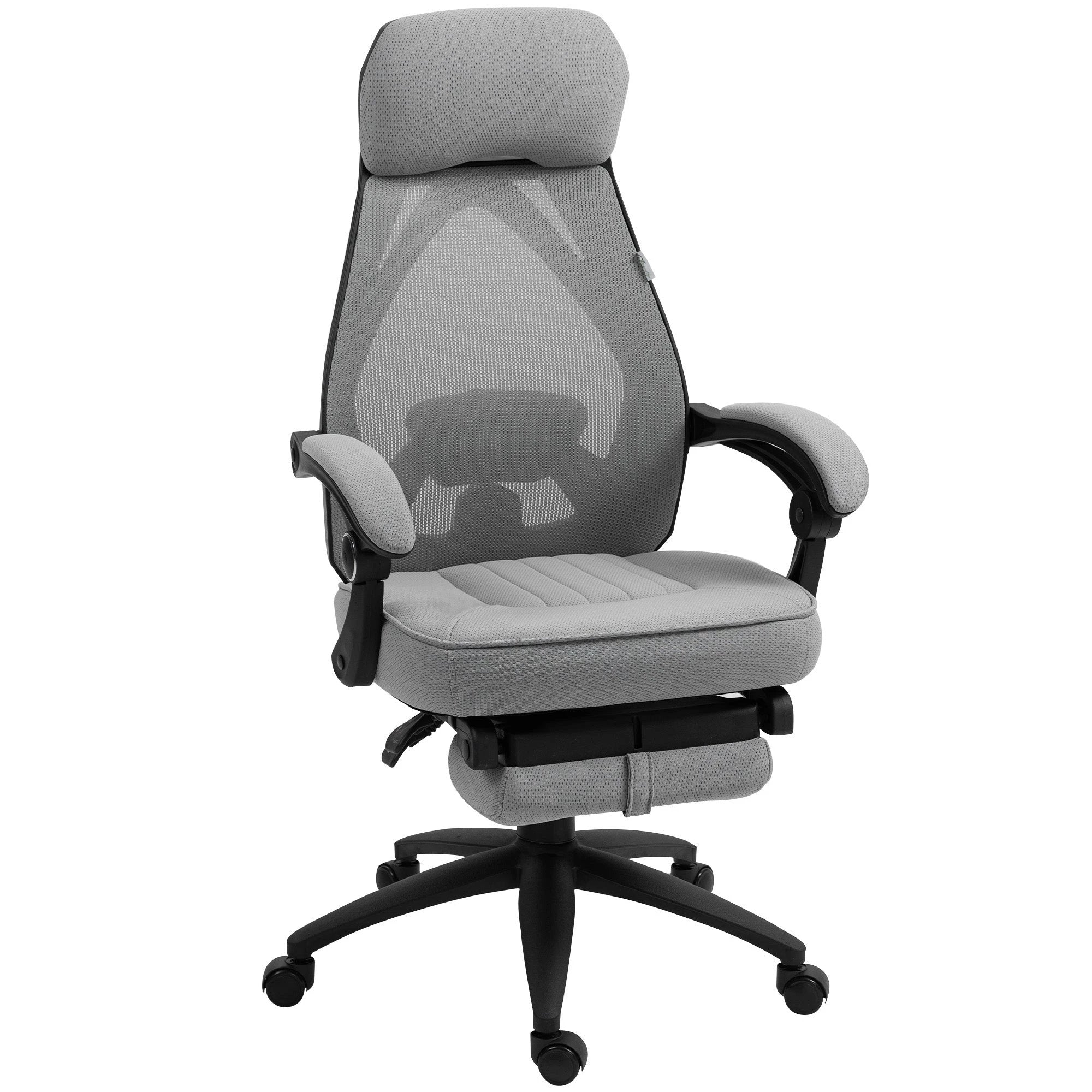 Vinsetto Mesh Chair HighBack Footrest HomeOffice by Vinsetto