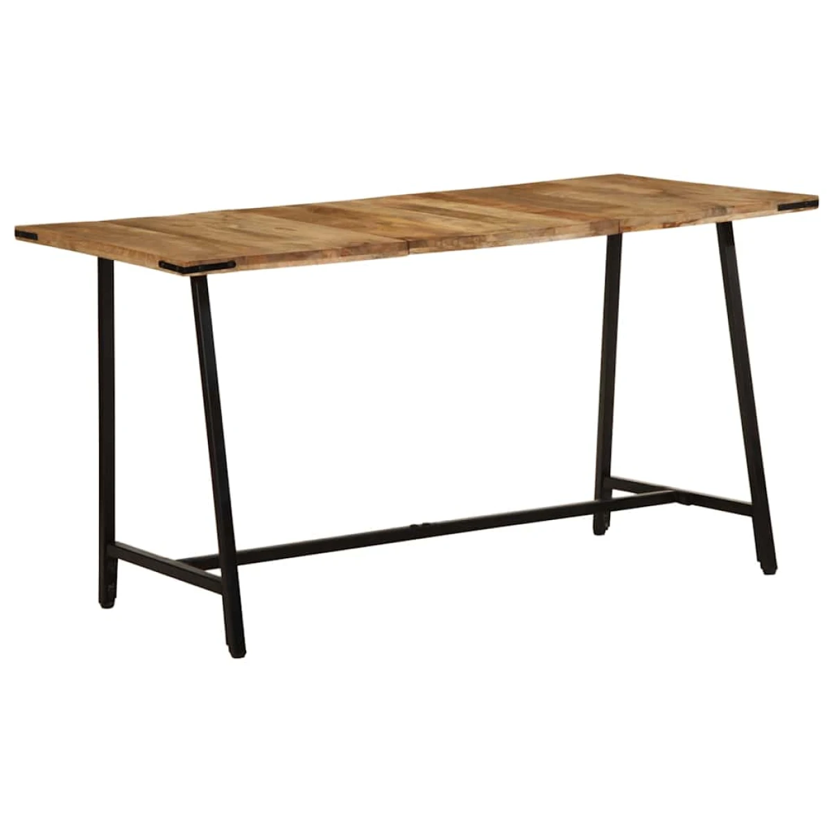vidaXL VidaXL Dining Table 140x70x75cm Mango Wood Durable Family - Dining Table