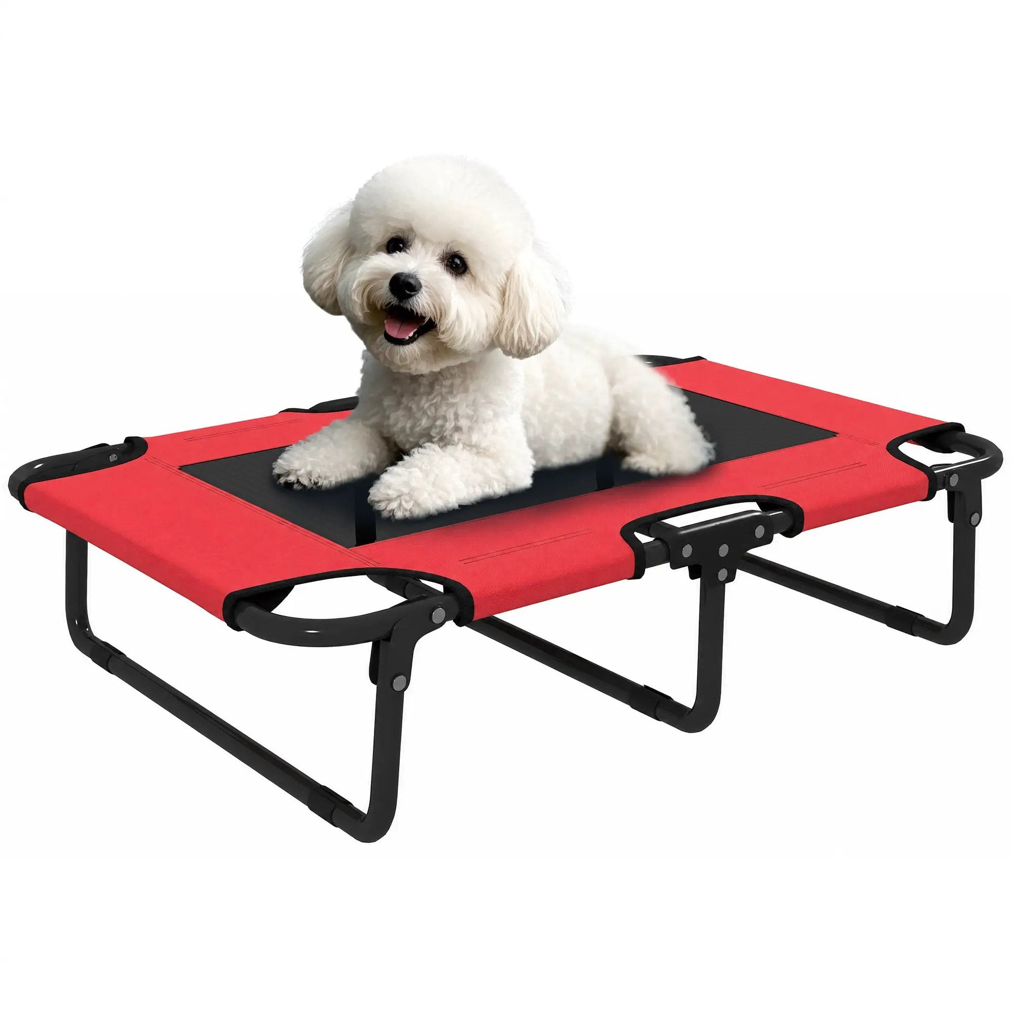 PawHut PawHut Raised Dog Bed with Breathable Mesh for S & M Dogs - Dog Beds