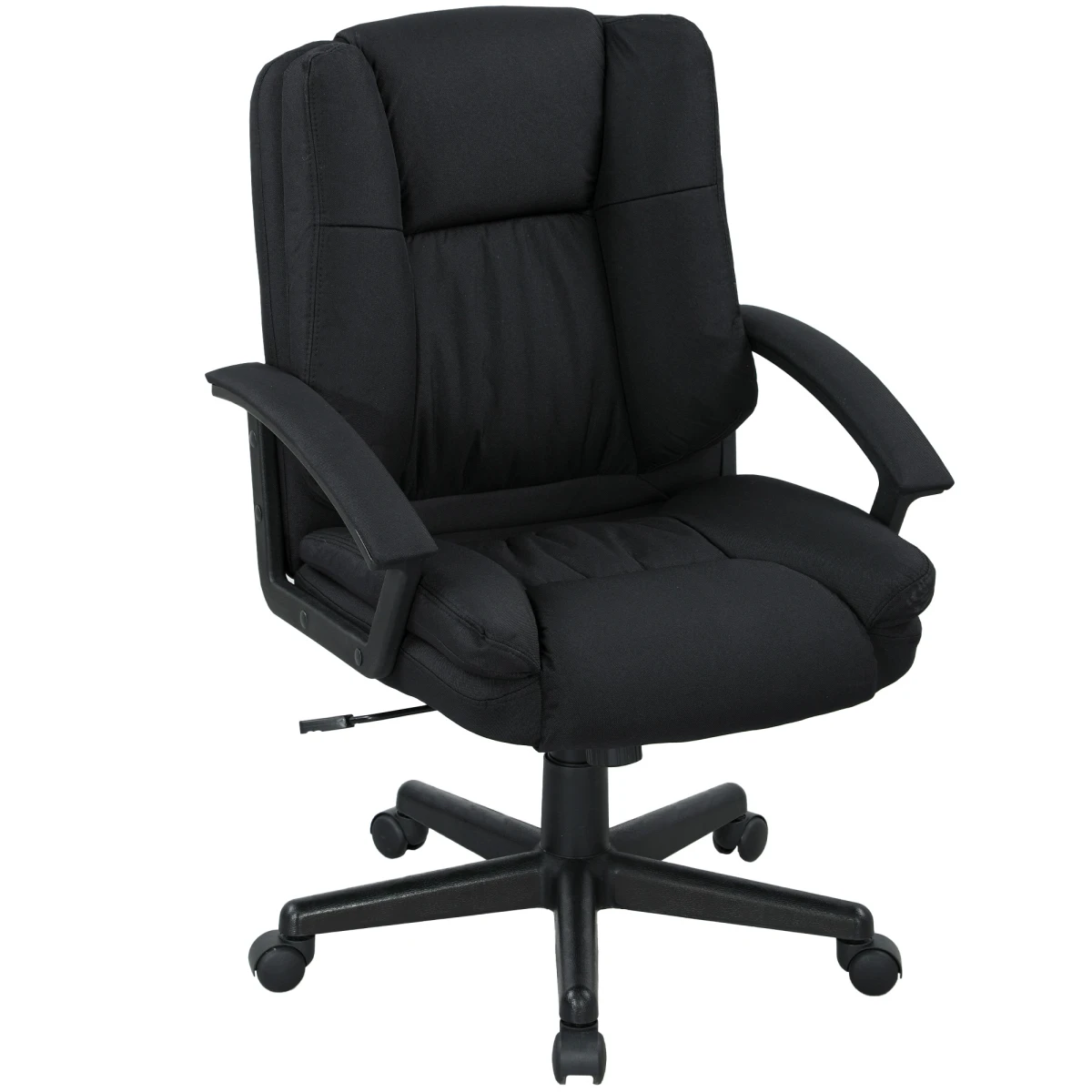 HOMCOM HOMCOM Swivel Office Chair 94-104 Cm Height Padded Armrests - Office Chair