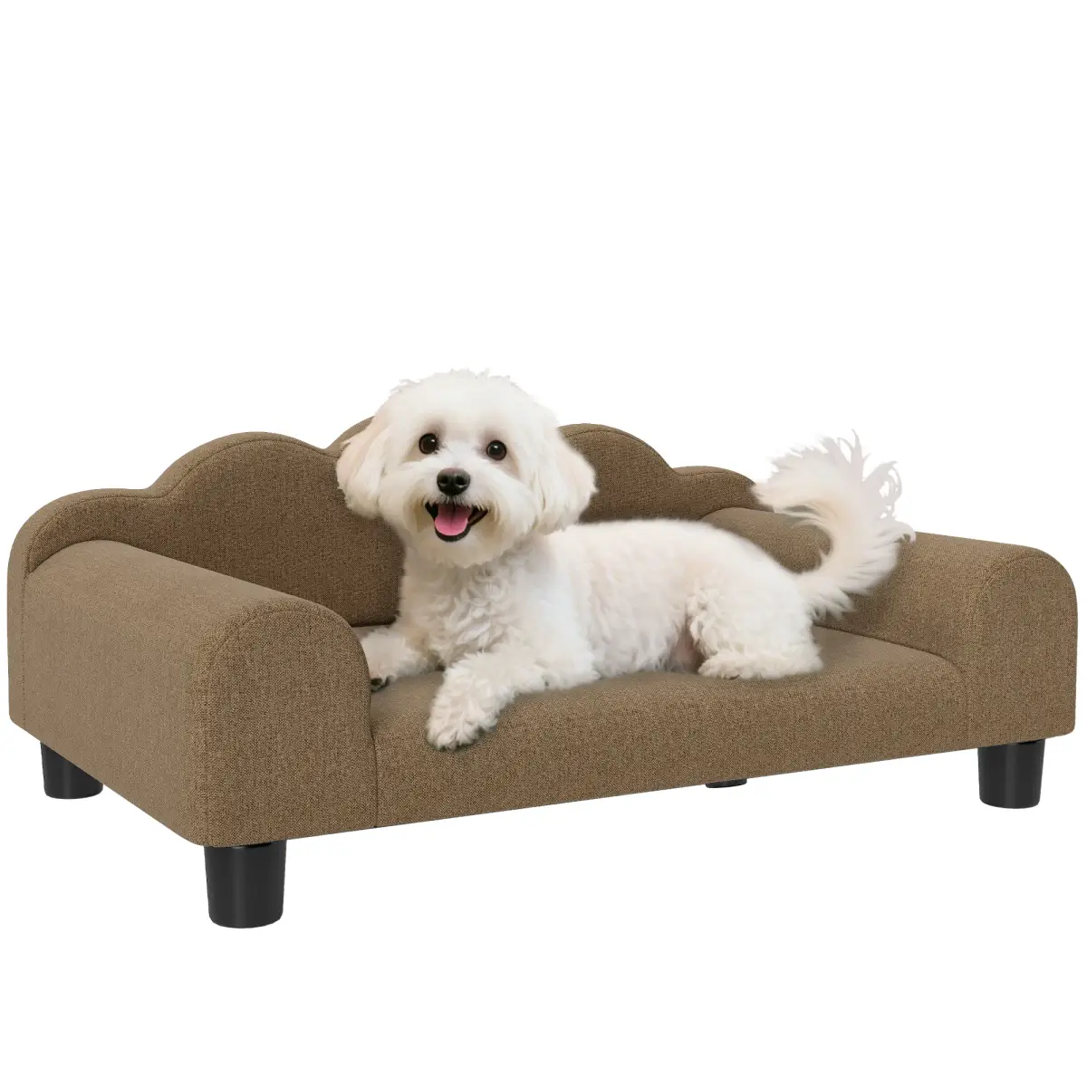 PawHut PawHut Dog Sofa Bed, Cat Sofa with Backrest, Armrest, for Small Dogs - Dog Beds