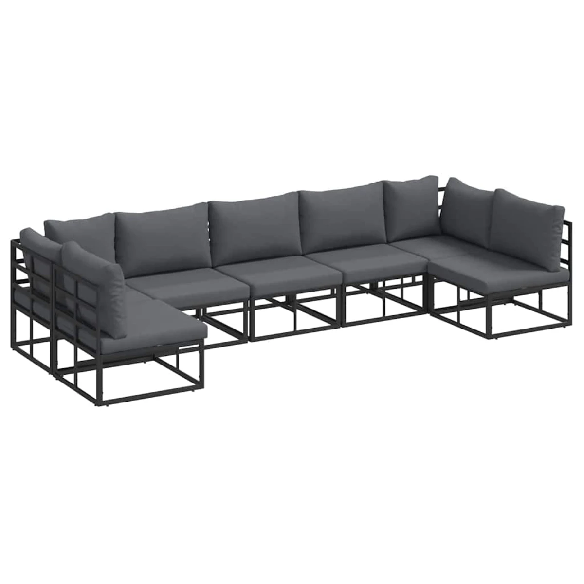 vidaXL VidaXL Sofa Set 7Pc Weatherproof Outdoor - Garden Sofa Sets