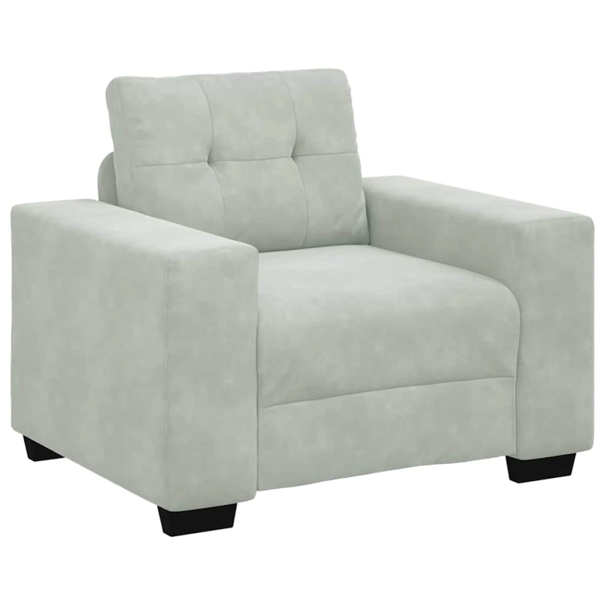 VidaXL Sofa Set 221x78x80 Cm Velvet For Living Room by vidaXL