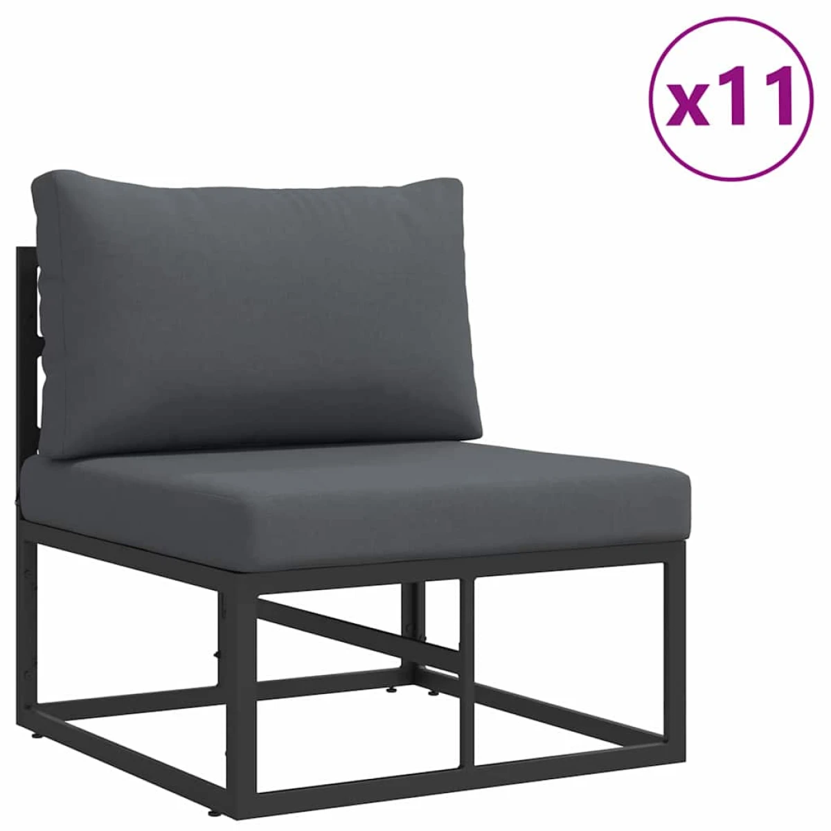 VidaXL Garden Sofa Set 13-Piece Aluminium Frame by vidaXL