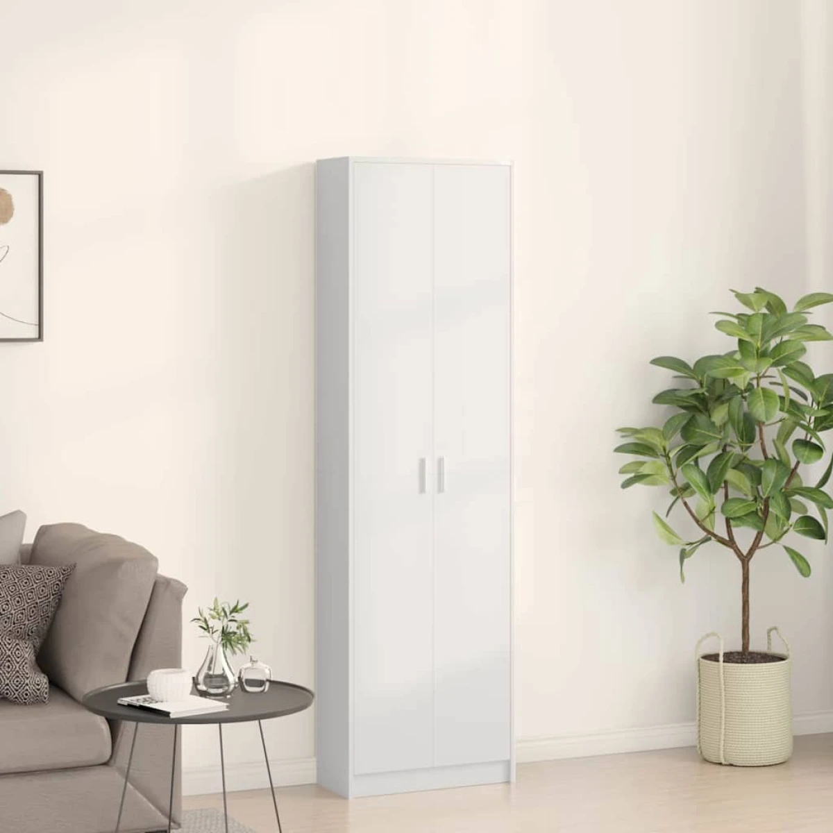 vidaXL VidaXL Wardrobe 55x25x189 Cm With Shelf For Bedroom - Wardrobe