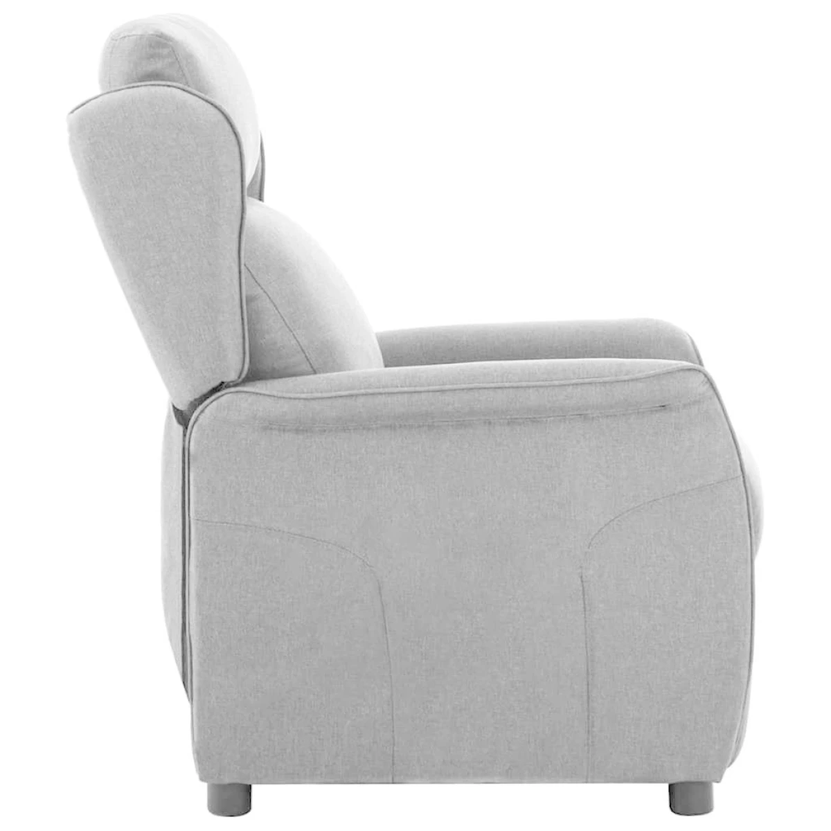 vidaXL Recliner Chair 67.5x93.5x101.5 cm Fabric With Reclining Backrest And Extendable Footrest For Living Room by vidaXL