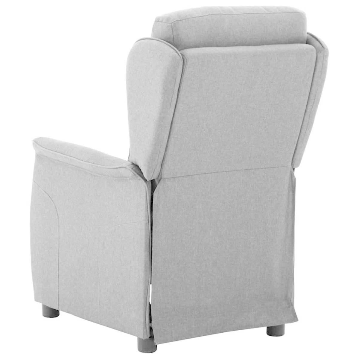 vidaXL Recliner Chair 67.5x93.5x101.5 cm Fabric With Reclining Backrest And Extendable Footrest For Living Room by vidaXL
