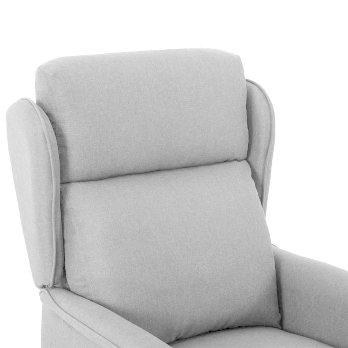 vidaXL Recliner Chair 67.5x93.5x101.5 cm Fabric With Reclining Backrest And Extendable Footrest For Living Room by vidaXL