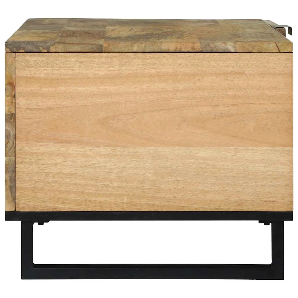 VidaXL Coffee Table 80x50x40 Solid Mango Wood Living Room by vidaXL