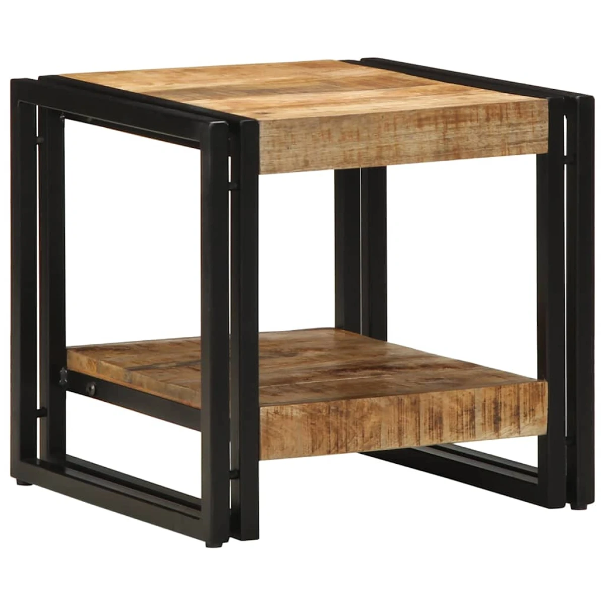 VidaXL Coffee Table 40x40x38 cm Mango Wood Rustic Living by vidaXL